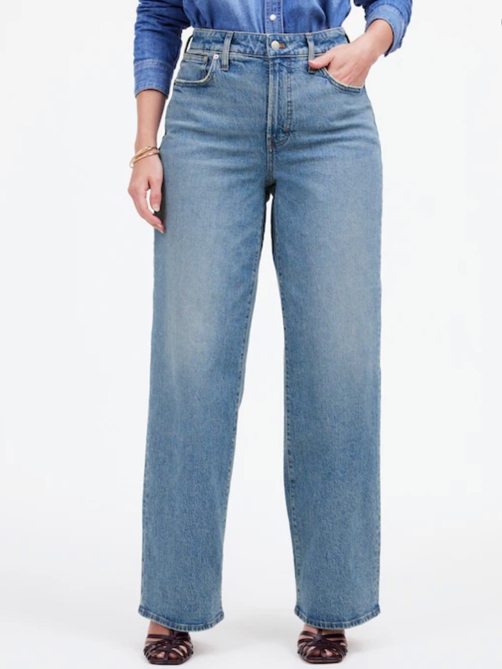 Madewell The Curvy Perfect Vintage Wide Leg Jean